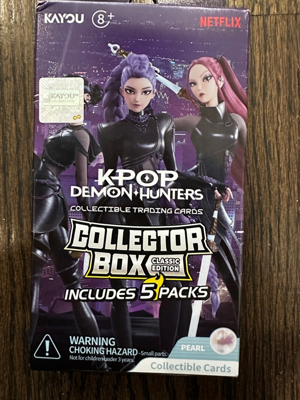 Netflix K-Pop Demon Hunters Collector Box - Purple & Black